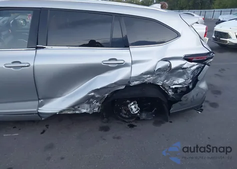 2025 Toyota Highlander Platinum from USA, damaged, VIN 5TDEBRCH9SS654727